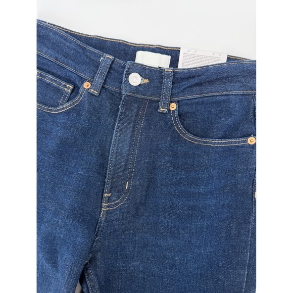 H&M Denim - H&M Womens High Waist Skinny‎ Jeans Dark Wash Blue Stretch Denim Size 6 NEW